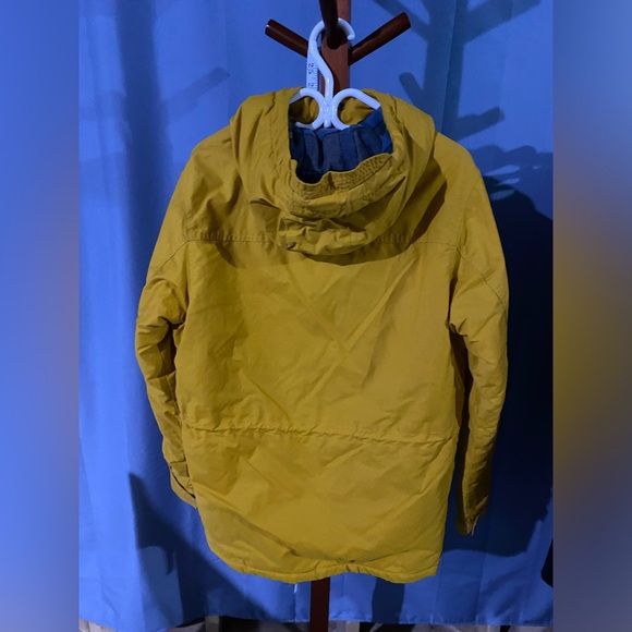 Quiksilver Jacket Long Bay - Yellow Sz-S Men’s - Picture 3 of 8